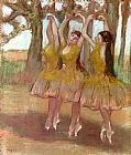 Edgar Degas A Grecian Dance painting